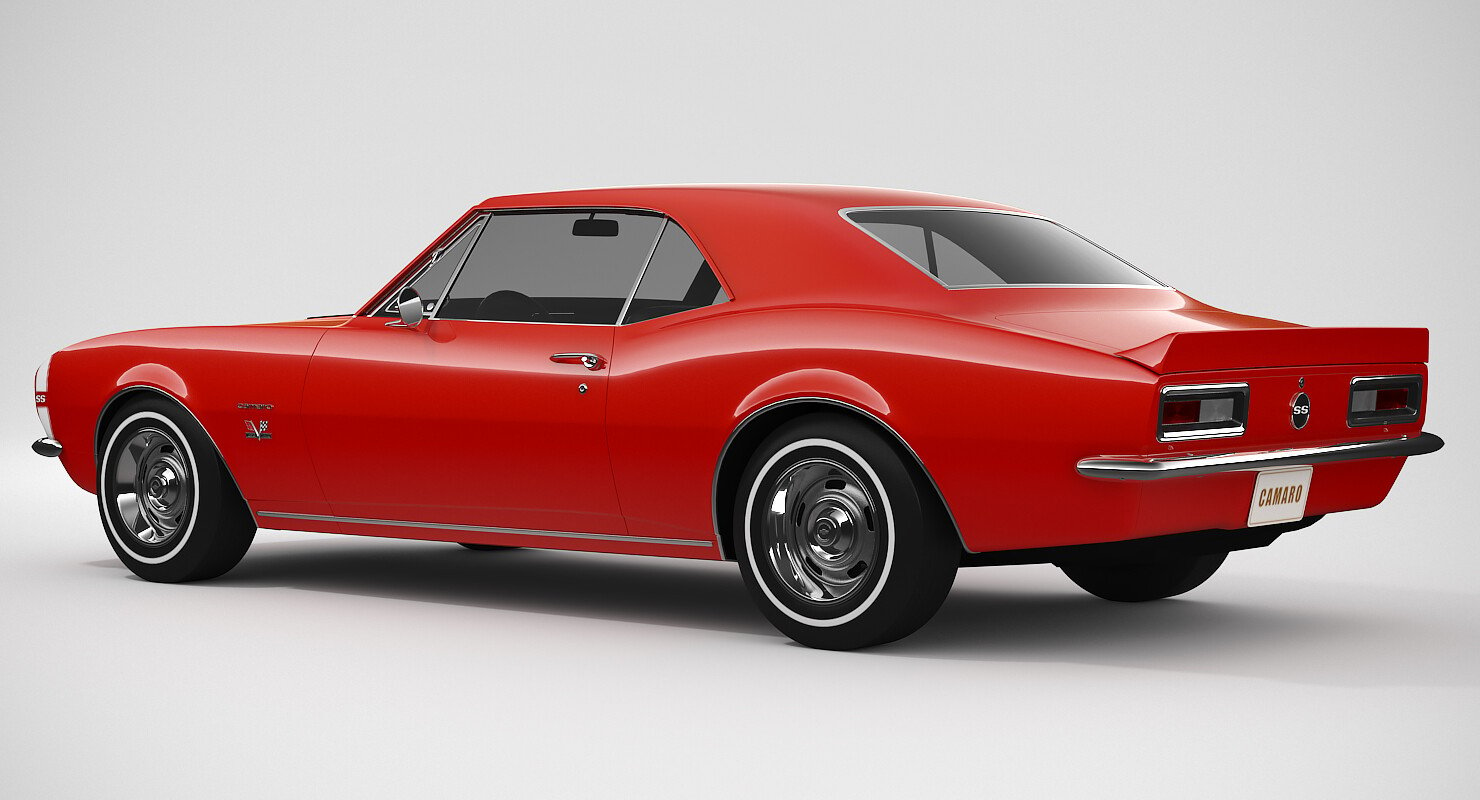 ArtStation - Chevrolet Camaro SS 1967 | Resources