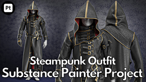 Steampunk No.1 : Substance Painter Project