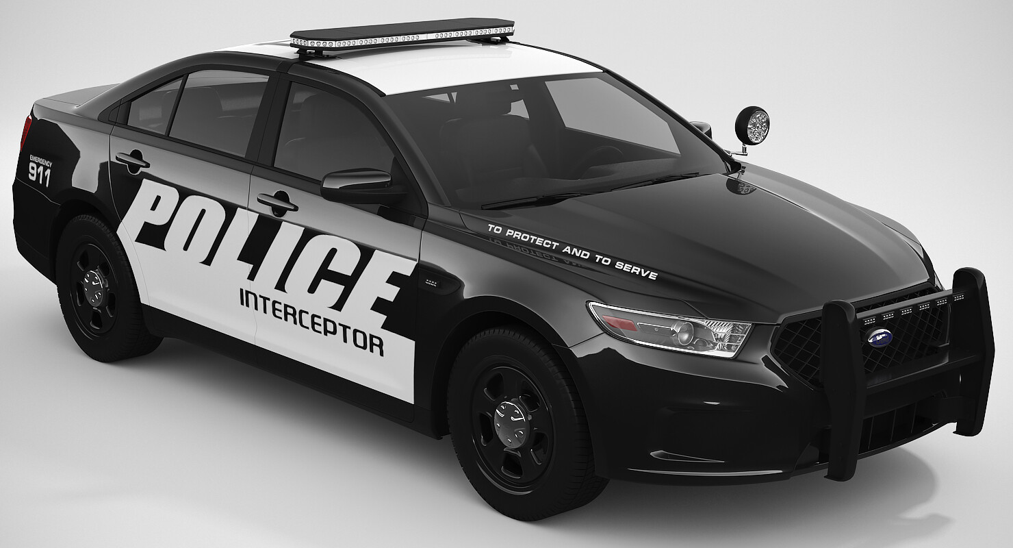 ArtStation Ford Taurus Police Resources