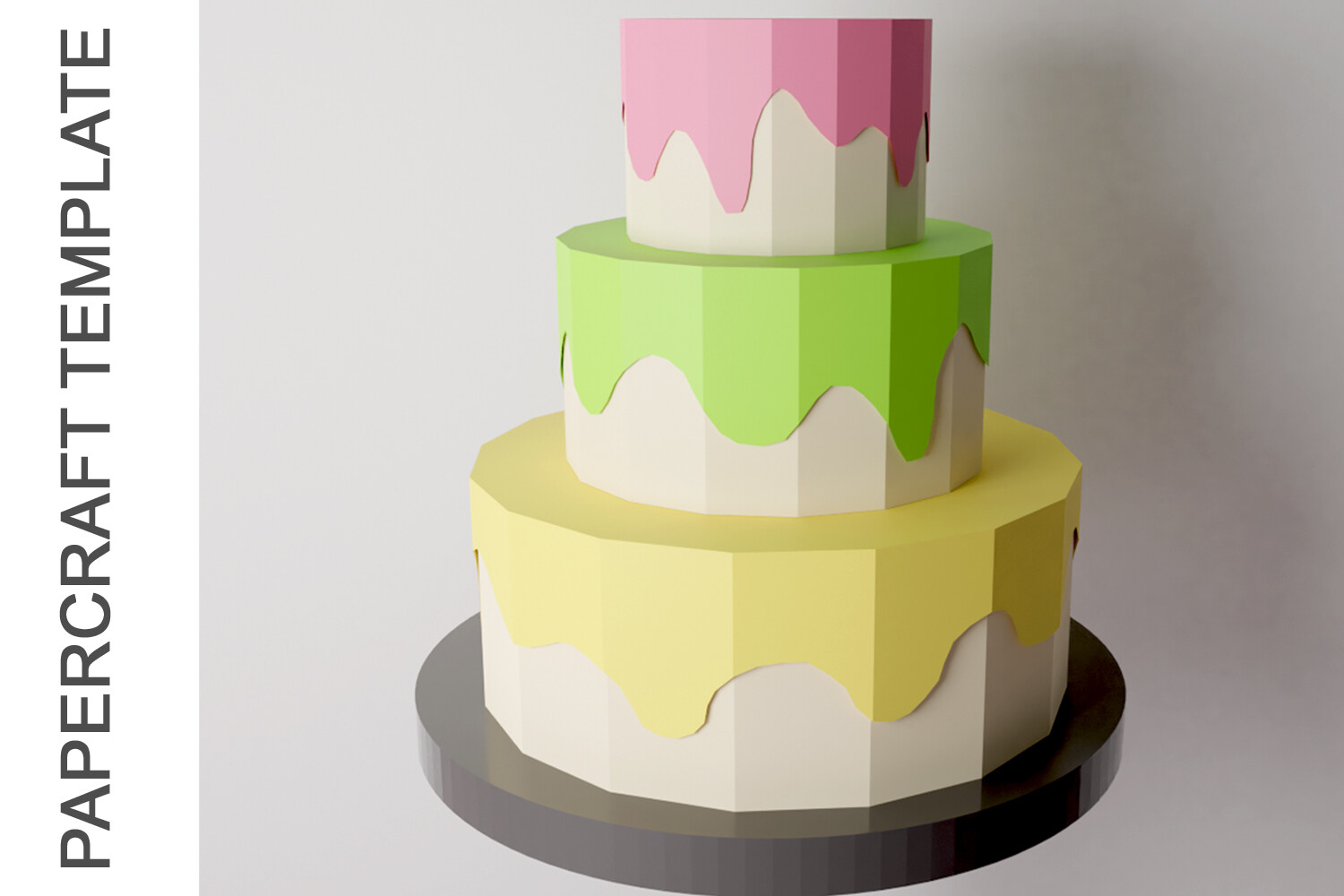 Birthday Cake Printable Papercraft