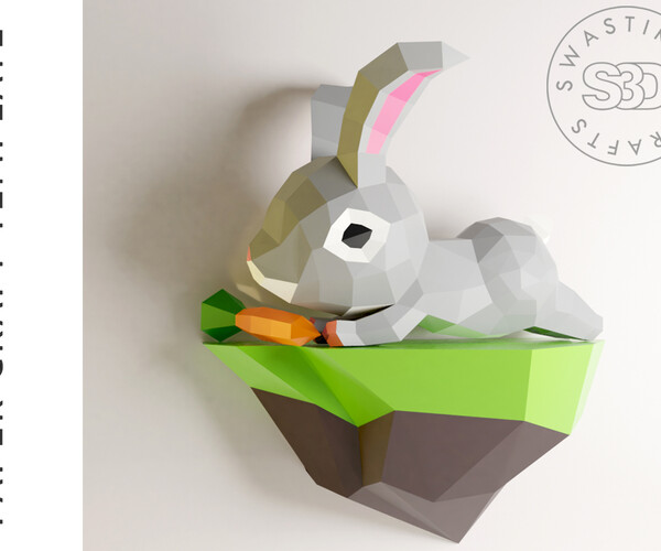 ArtStation - PDF Template of Cat Papercraft DIY Origami Kit Papercraft/ 3d  Papercraft/ owl craft / kids craft /lowpoly craft/Papercraft Pdf/PDF  template
