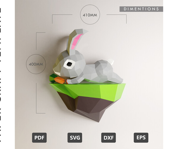 ◆Rabbit-PaperCutting-◆同梱あり② super easy paper cutting ：rabbit - YouTube