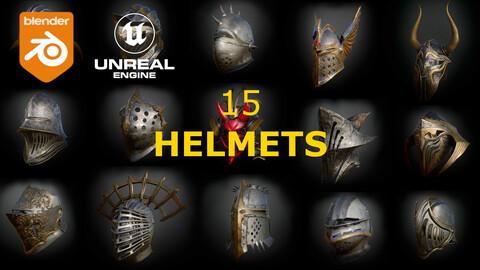 15 HELMETS Game Ready