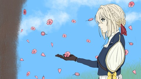 Violet Evergarden Cherry Blossom