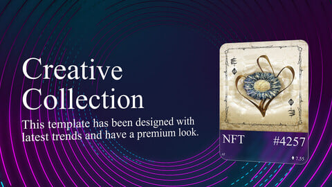 NFT Collection Promo Template After effects version 2