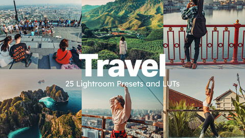 25 Travel Lightroom Presets and LUTs