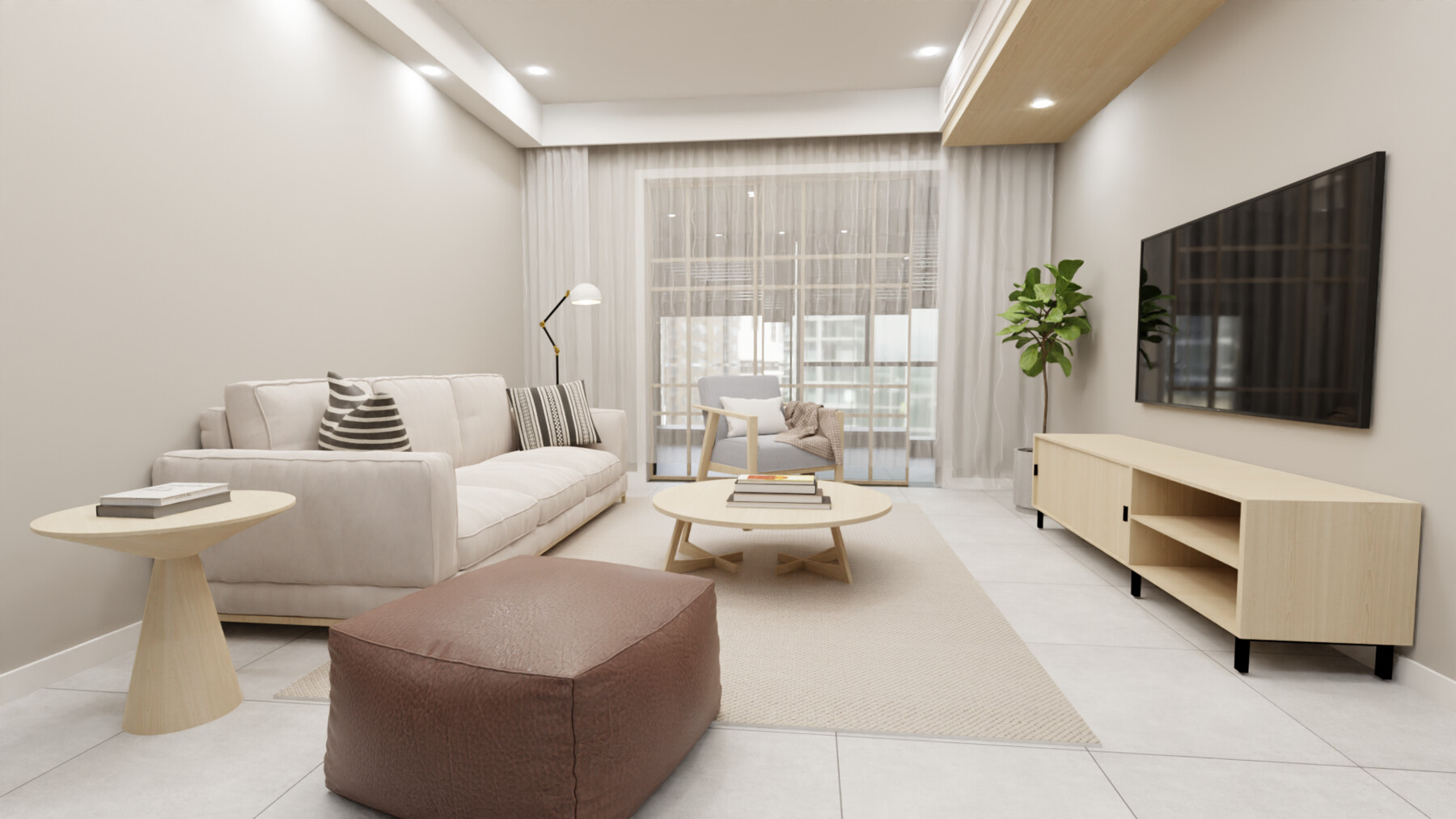 ArtStation - Sence Livingroom Blender 3.x | Game Assets
