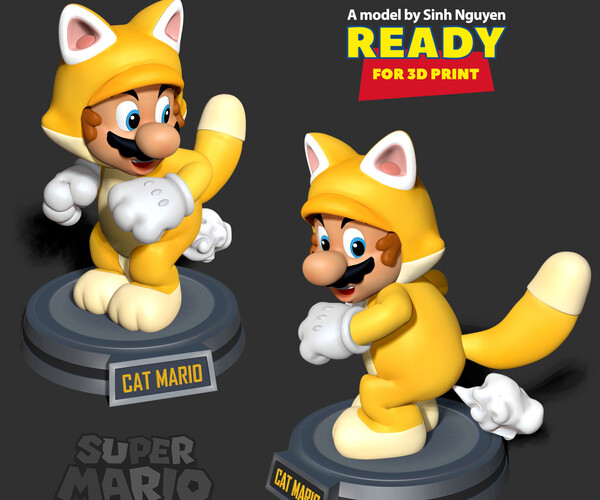 ArtStation - Cat Mario | Resources