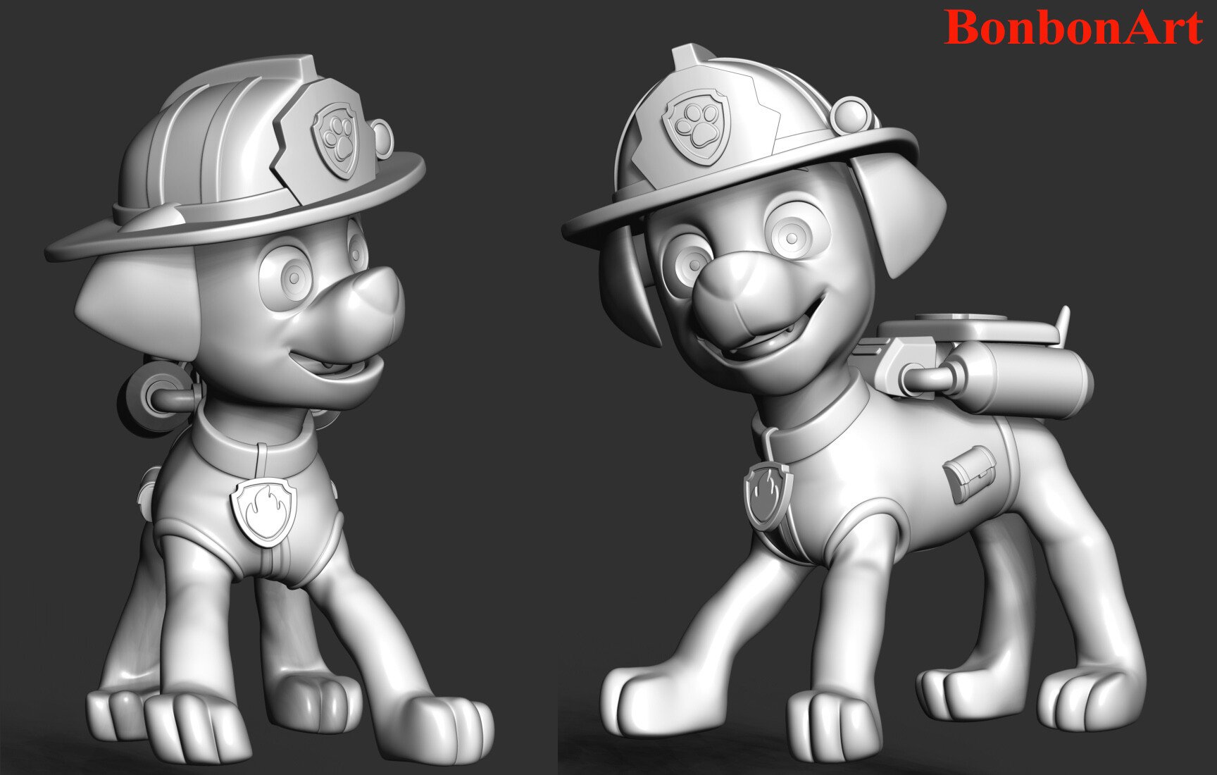 ArtStation - Marshall - Paw Patrol | Resources