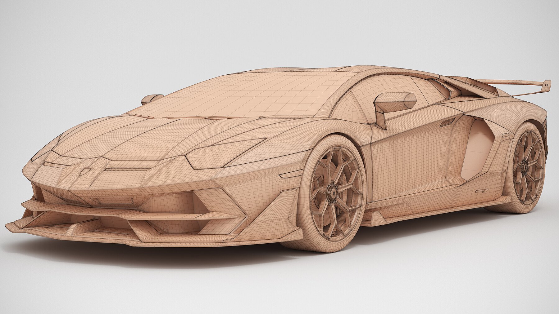 ArtStation - Lamborghini Aventador SVJ | Resources