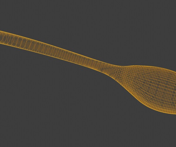 ArtStation - Wooden Spoon 3D Model | Game Assets