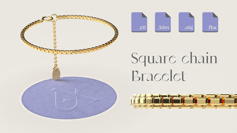 Square Chain - Bracelet