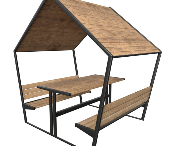 ArtStation Gazebo Game Assets