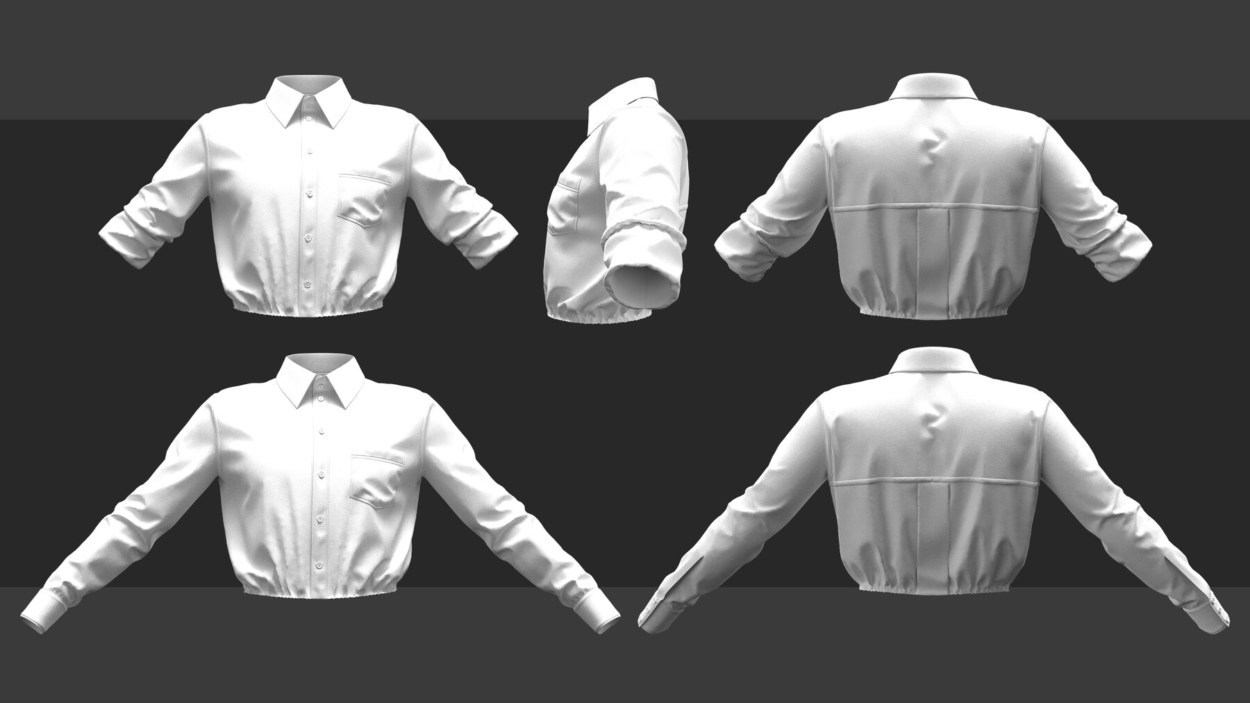 ArtStation - Men's 40's outfit (stylization). Clo3d, Marvelous Designer ...