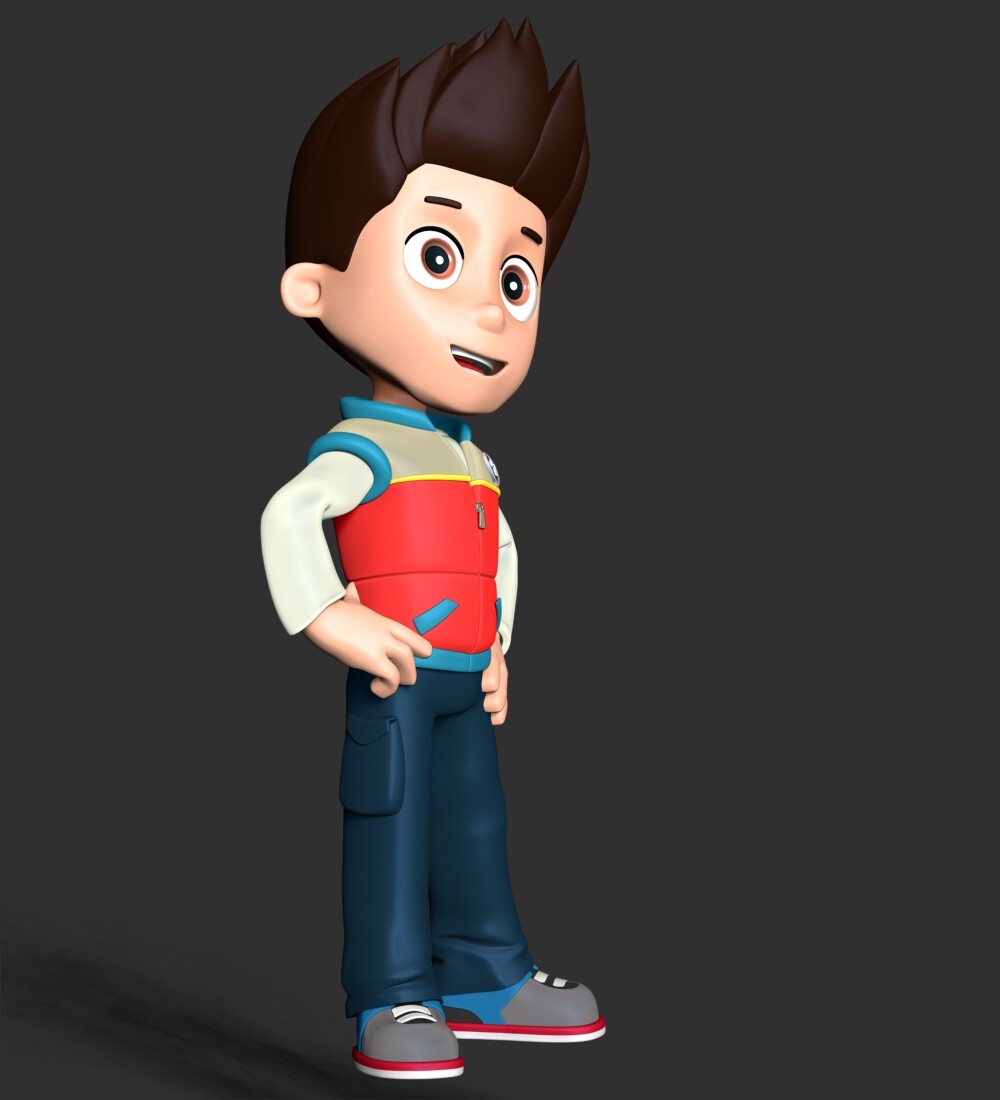 ArtStation Ryder Paw Patrol Resources