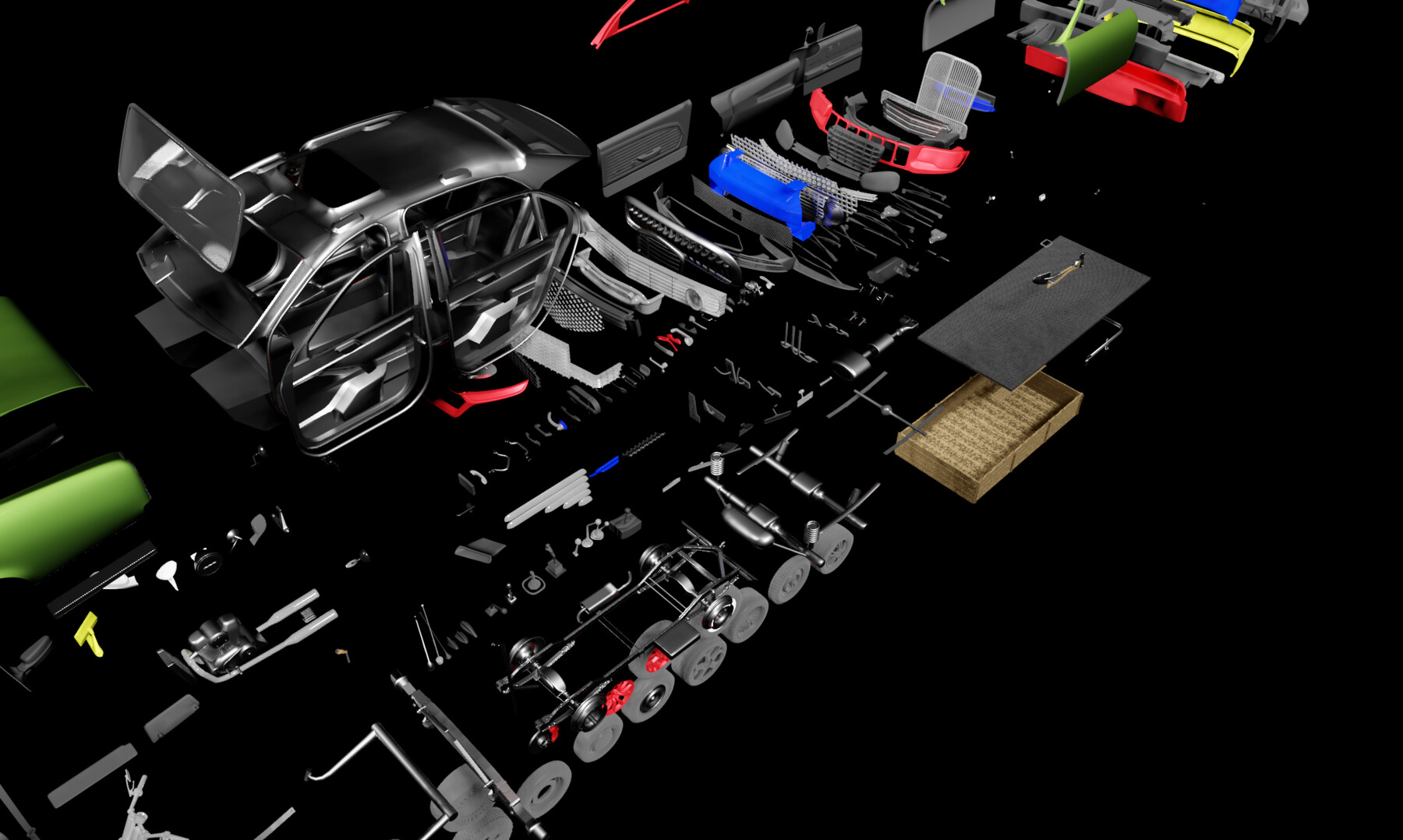 ArtStation Vehicle Kitbash Resources