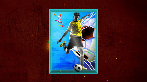 Sports NFT Collectible card template