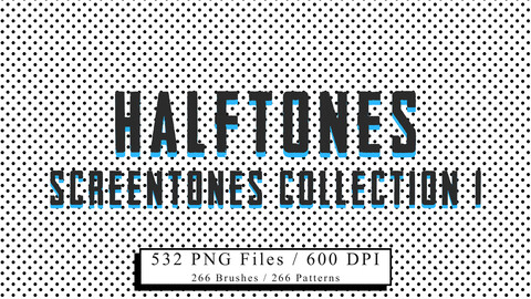 Screentones Collection 1 - Halftones