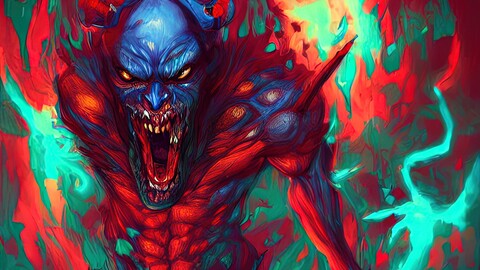 ArtStation - Az'guroth the demon | Artworks