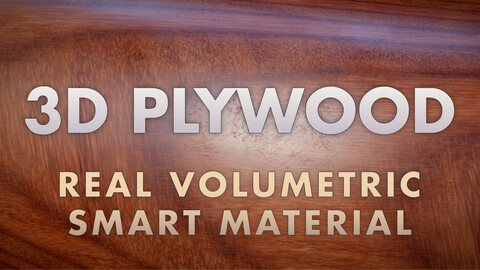 Real 3D_Plywood for Substance Painter (smart material)