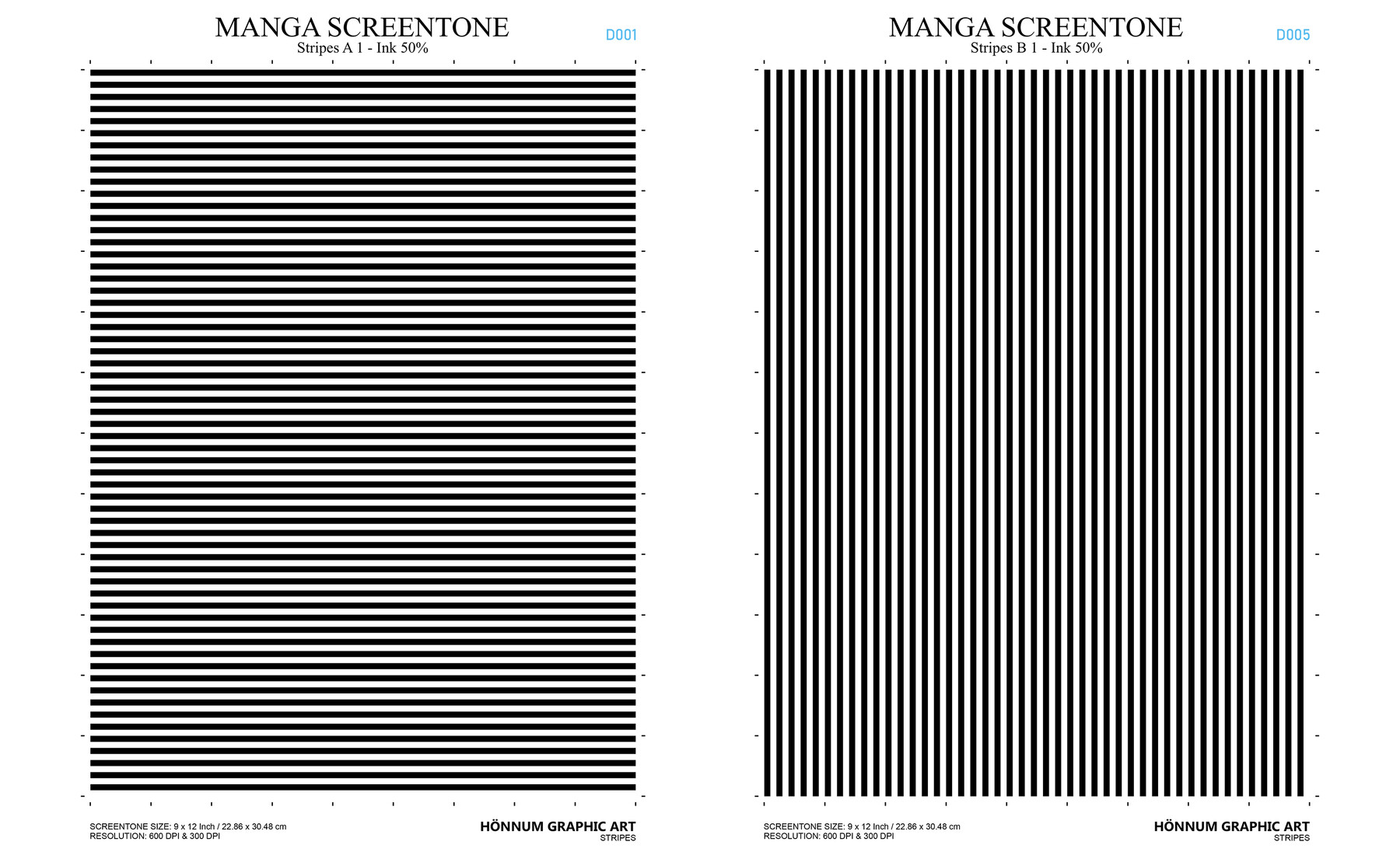 ArtStation - Screentones Collection No 4 - Stripes