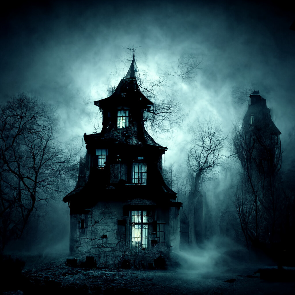 ArtStation - Spooky haunted house | Artworks