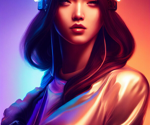 ArtStation - Cyberpunk princess | Artworks