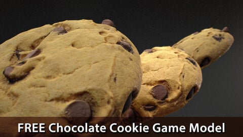 [Free] Chocolate Cookie Game Model