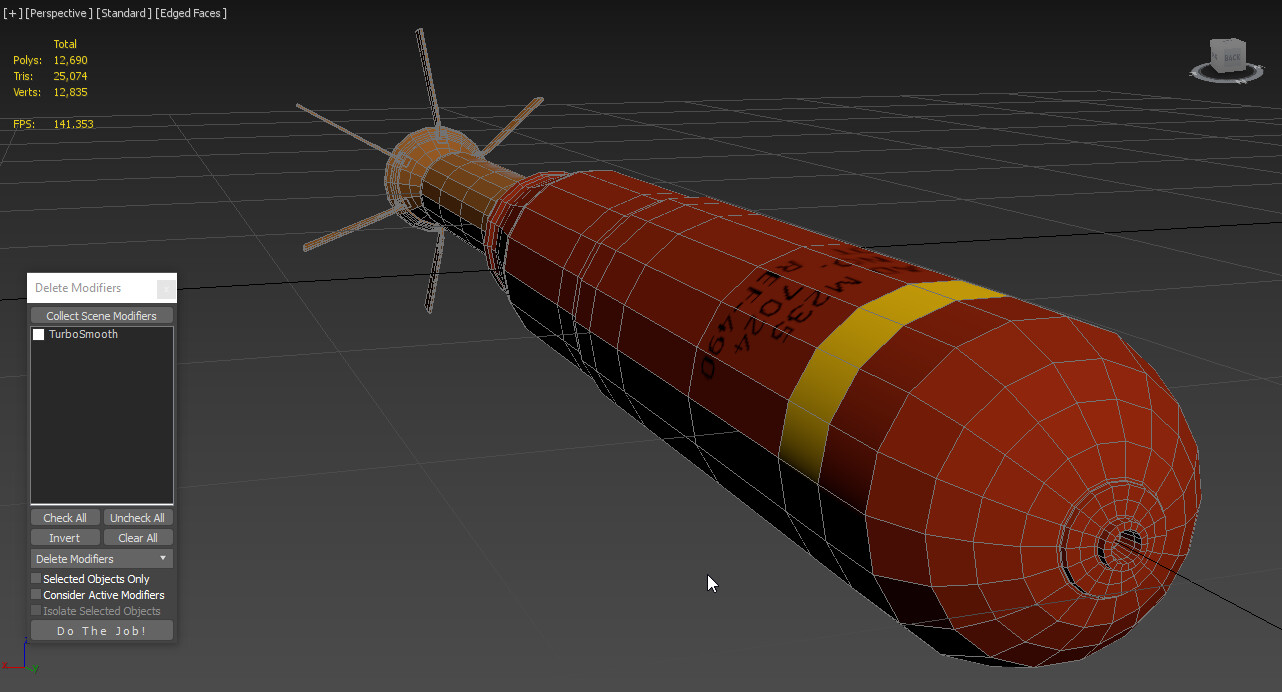 ArtStation - Incendiary Rocket 66 mm M74 3D Model | Resources