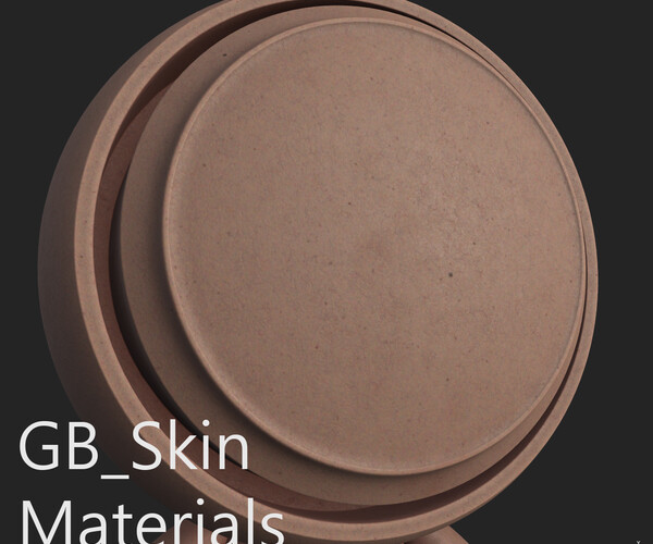 ArtStation - GB_Skin Materials | Resources