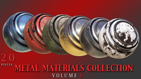 10 Metal Smart Materials - Collection 1