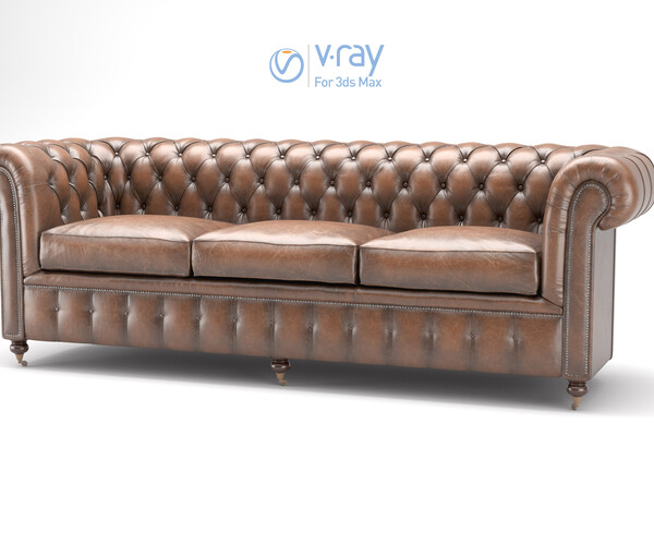 ArtStation Chesterfield Sofa Resources