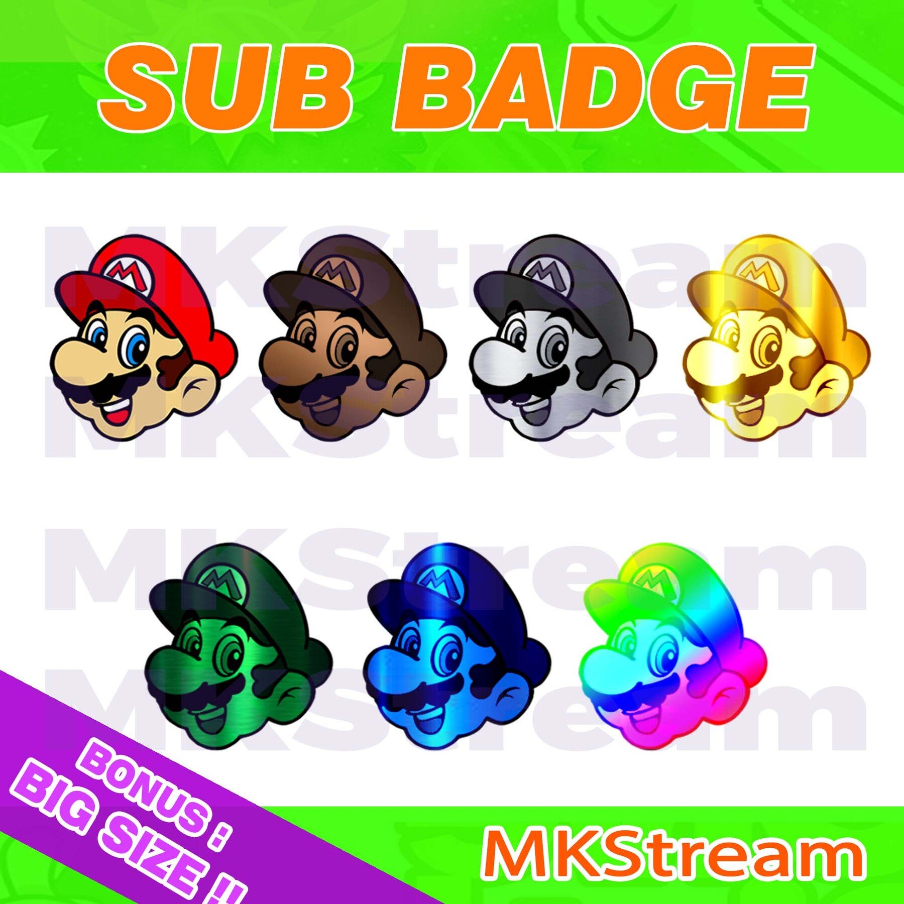 Twitch Sub Badges, Twitch Badge, Sub Badges, Discord Badge.