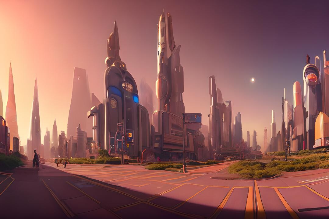 ArtStation - 95 venus city 4800 jpg pack runwayml art | Artworks