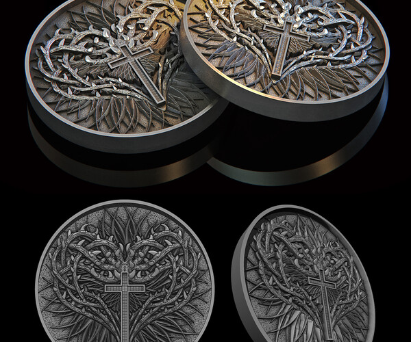 ArtStation Fiber Laser Coin Set Combo 03 Resources
