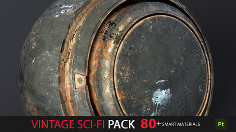 Vintage Sci-Fi Pack  80+ Smart Materials