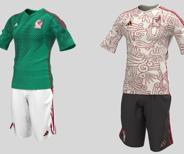 ArtStation - Spain 22 AWAY & Home JERSEY WORLD CUP 2022 - Zprj Fbx Obj