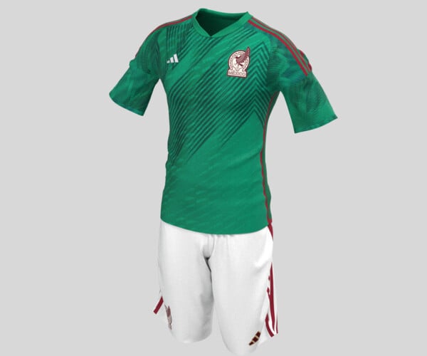 ArtStation - Spain 22 AWAY & Home JERSEY WORLD CUP 2022 - Zprj Fbx Obj