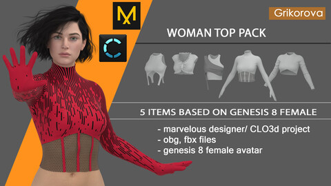Woman top pack