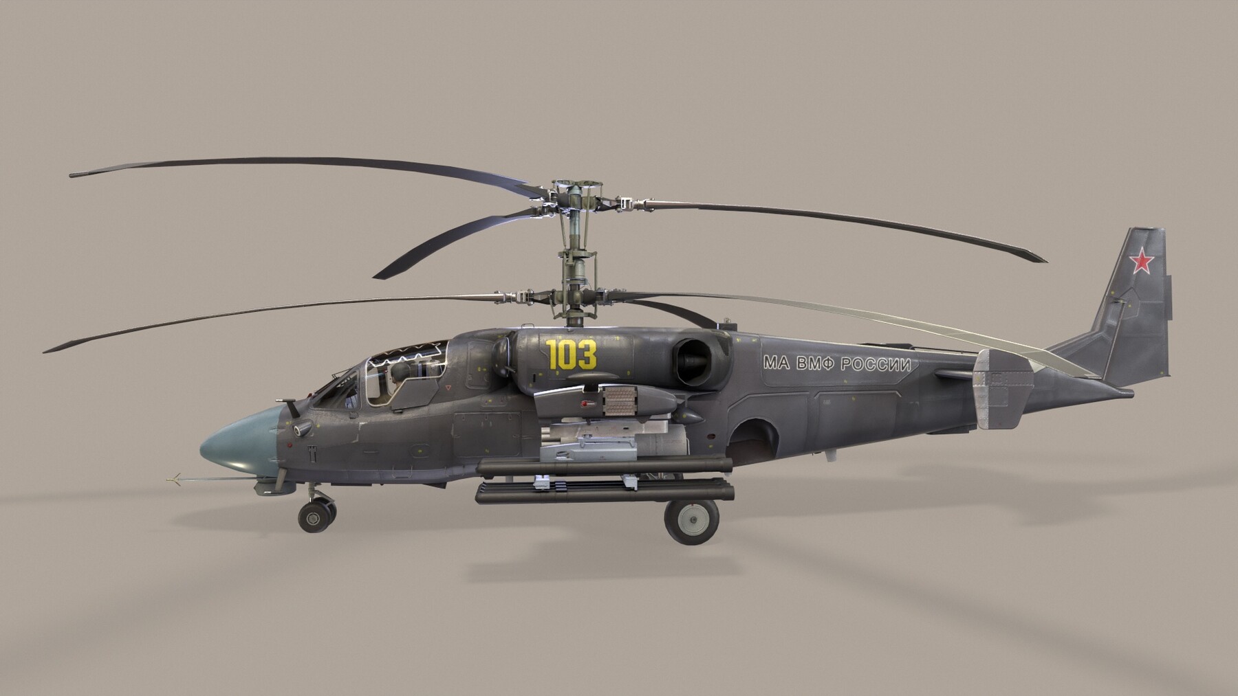 ArtStation - Kamov Ka-52K 