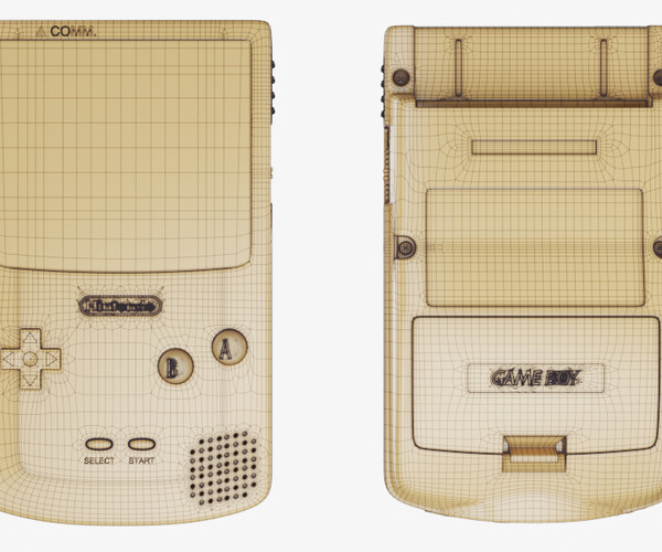 ArtStation - Game Boy Color | Resources