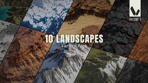8k Landscapes - Variety Vol.1