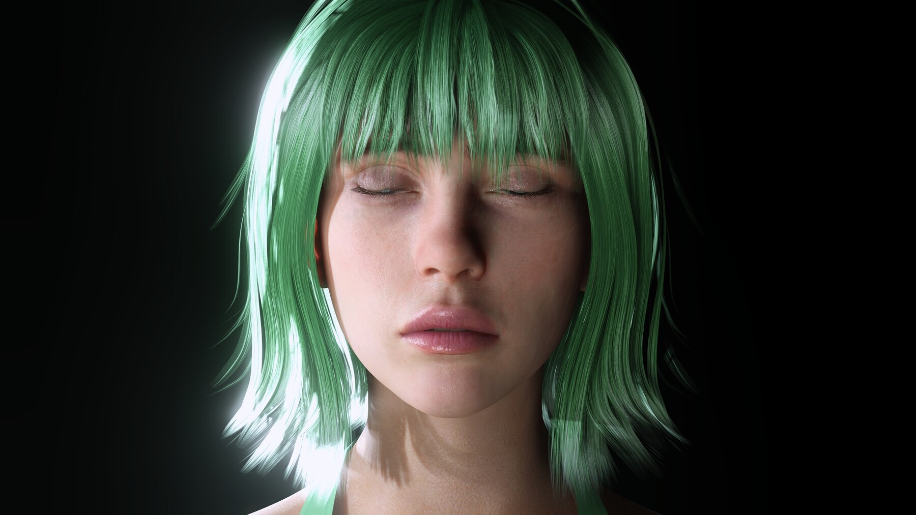 ArtStation Billie Eilish game ready naked and clothed Game Assets