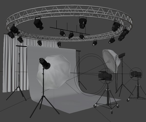 ArtStation - Photo Studio 3D Pack | Resources
