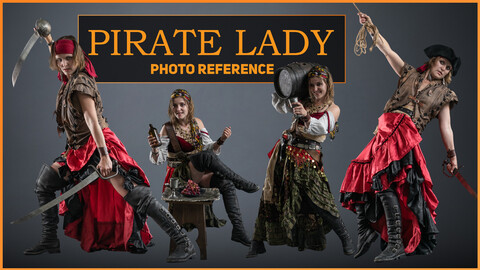 Pirate Lady - 501 Reference Pictures