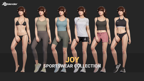 JOY - Rigged Sportswear Pack