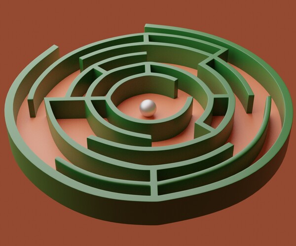 ArtStation - MAZE 3D Model | Resources