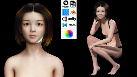 Naked japanese woman Girl Game Ready