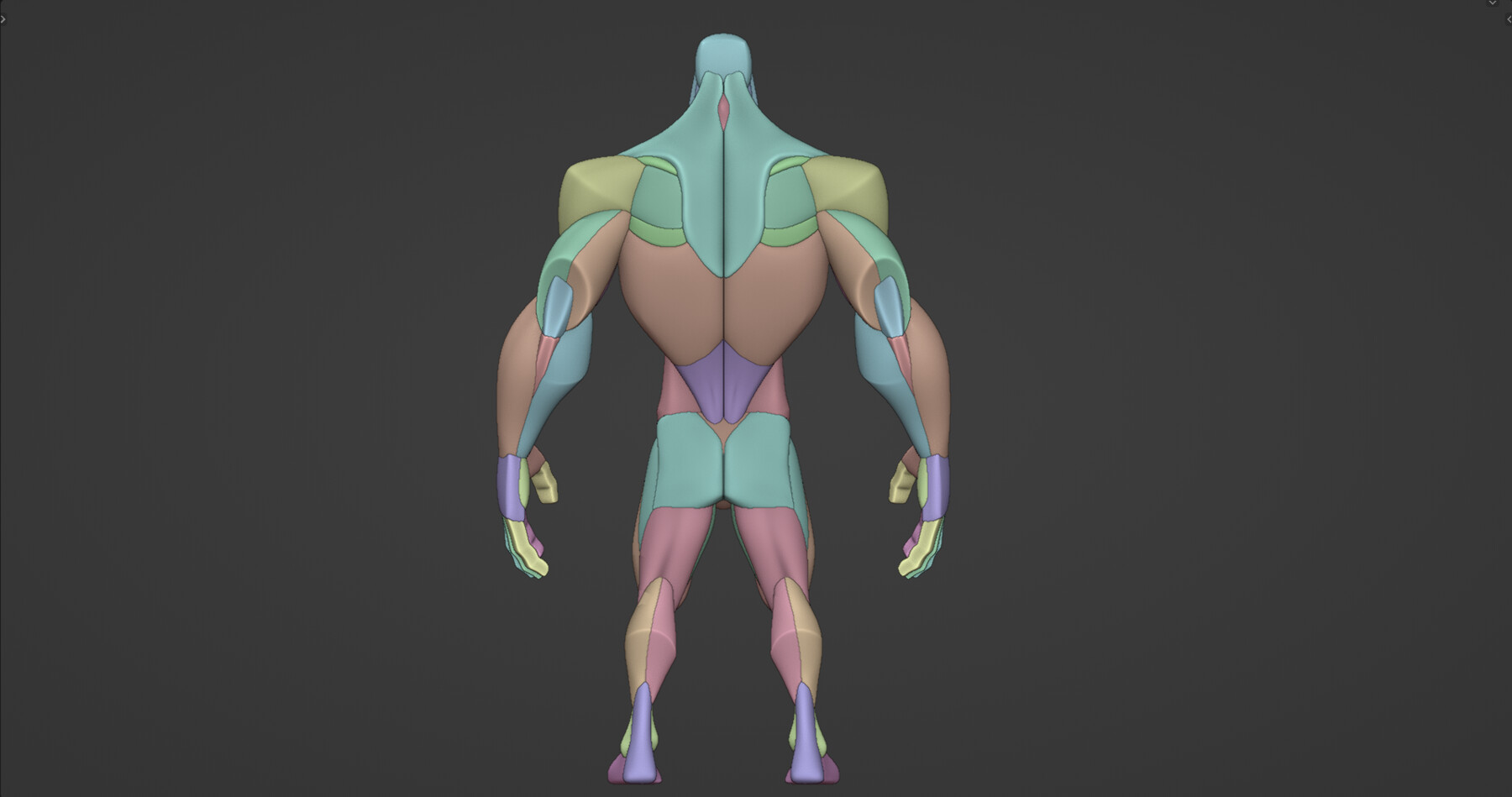 ArtStation - Stylized Big Guy Anatomy Blockout | Resources