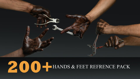 hands & feet reference VOL 01